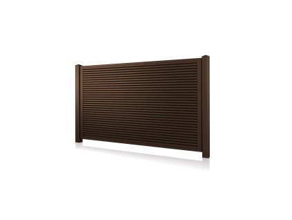 plotovy dilec plotove pole 10 233 RAL 8014 hneda