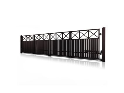 skladaci brana 10 103 hneda ral 8019
