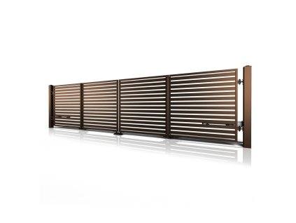 skladaci brana 10 104 hneda ral 8014