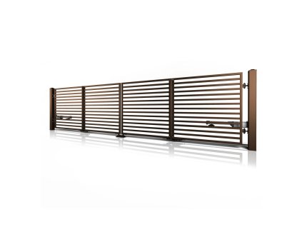 skladaci brana 10 105 hneda ral 8014
