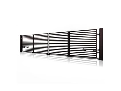 skladaci brana 10 105 hneda ral 8019