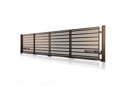 skladaci brana 10 107 hneda ral 8014