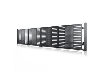 skladaci brana 10 108 cerna struktura ral 9005