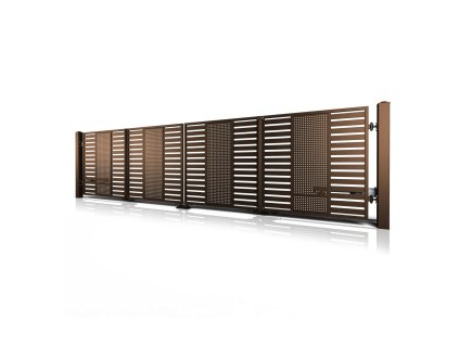 skladaci brana 10 108 hneda ral 8014