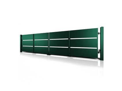 skladaci brana 10 110 zelena ral 6005