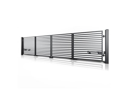 skladaci brana 10 105 cerna struktura ral 9005