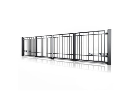 skladaci brana 10 54 cerna RAL 9005