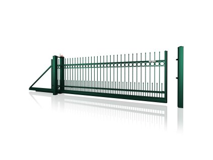 samonosna kovana brana 10 12 zelena RAL 6005
