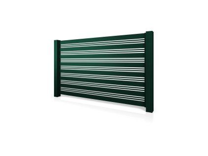 hlinikovy plot HN 03 RAL 6005 zelena