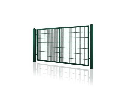 Ocelový plot — plotové pole CLASSIC VA-55 zelená RAL 6005