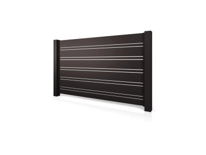plotovy dilec hlinik HN 05 RAL 8019 hneda