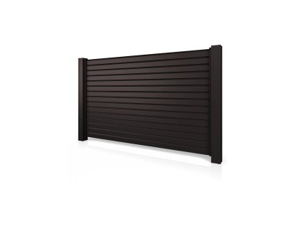 plotovy dilec hlinik N 07 RAL 8019 hneda