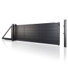 posuvna brana samonosna 10 228 RAL 9005 cerna