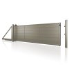 posuvna brana samonosna 10 228 RAL 7030 seda