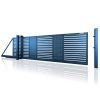 posuvna brana samonosna 10 108 RAL 5010 modra