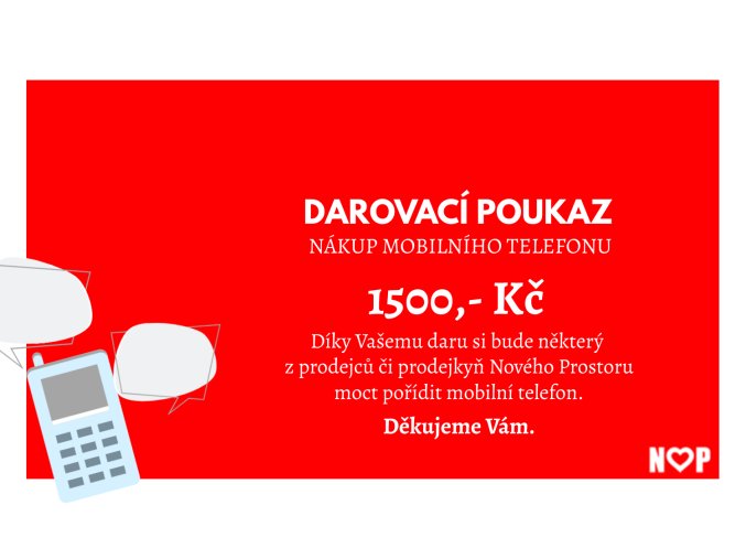 darovaci poukaz telefon 2.0