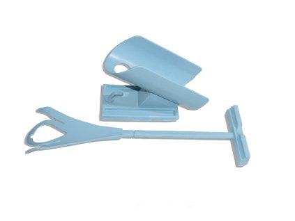 Set Obouvák a vyzouvák ponožek - modrý