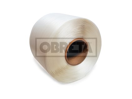 Vázací páska WG 50 16mm850, 76 dutinka, podélně tkaná, BÍLÁ