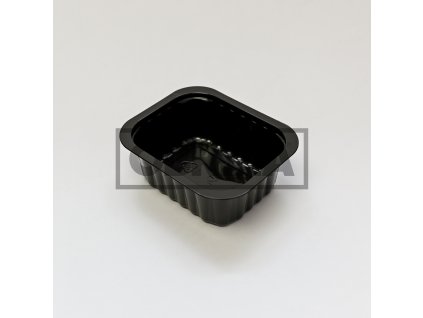 Miska zatavovaci PP TRAY 138 x 114 x 53 mm 470ml, cerna