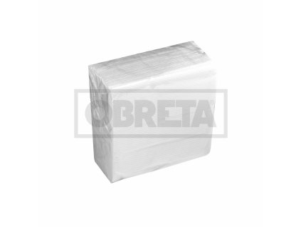 Ubrousky 33 x 33 cm bal. po 100 ks, bílé