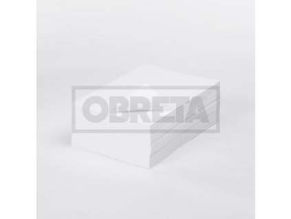 Balící papír laminovaný s folií 50g + 10g, 35x50cm, bílý