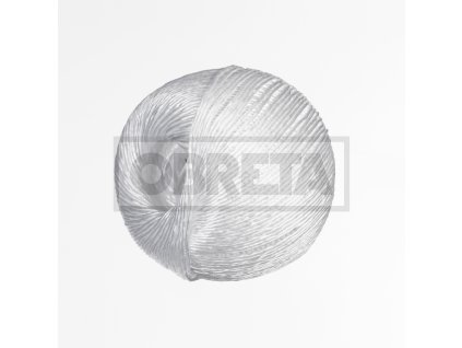 Motouz PP 1,3mm, klubko 285g, bílý