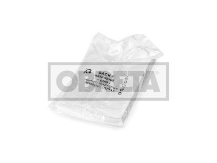 Sáčky skládané 18+8x35cm, čiré