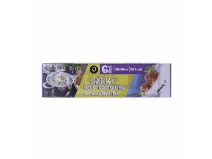 Sáčky do mrazáku 28x45cm á 20ks, čiré (6 l) BETA