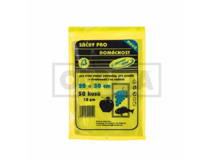 Sáčky svačinové 20x30cm á 50ks, čiré BETA