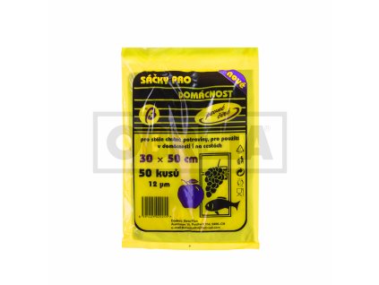 Sáčky svačinové 30x50cm á 50ks, čiré BETA