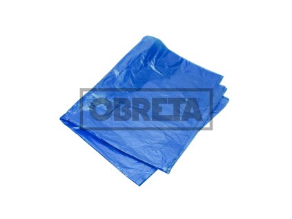 Sacek HDPE 600 + 380 x 700 mm, typ 10 MODRY