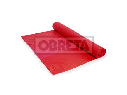 Sáčky koš 50x60cm á 25ks, T30 s potr. atestem, ČERVENÉ