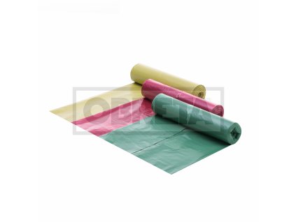 Pytel koš LDPE 70x110cm, typ 80, role ČERVENÝ