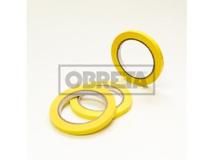 Paska PVC AKRYLAT 9mm x 66m, ZLUTA