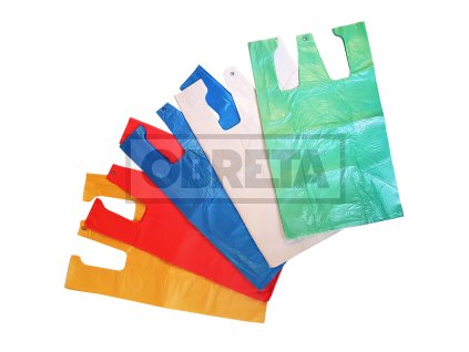 Taška 10kg blok 30+15x53cm ČERVENÁ