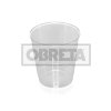 Kelímek na alkohol PP, tvrzený 20/40ml, transparentní