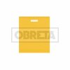 Taška LDPE průhmat 38x45+5cm ŽLUTÁ