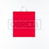 Taška LDPE s držadlem 38x46+4cm ČERVENÁ