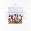 Taška LDPE s držadlem 46x50+5cm TULIPÁNY