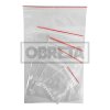 Sáčky LDPE rychlozavírací 7x10cm, transparentní, s OTVOREM BETA