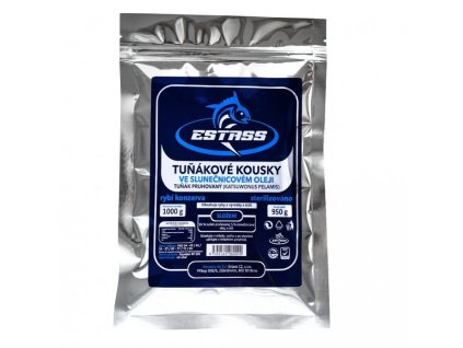 Tuňákové kousky 1000g