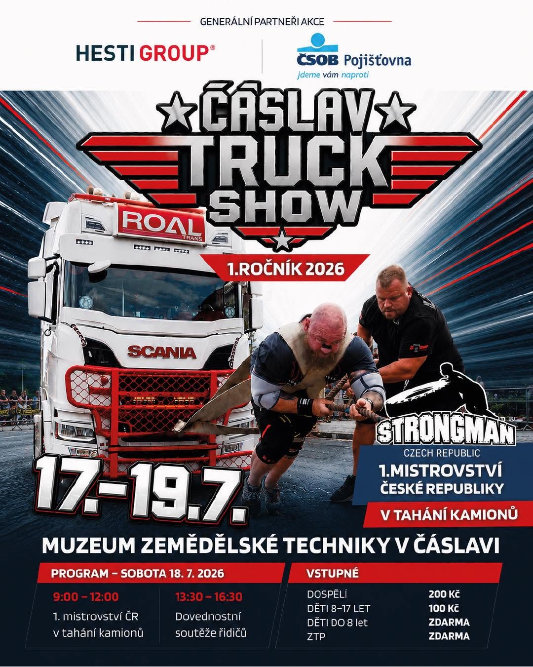 1. ročník Truck Show v Čáslavi