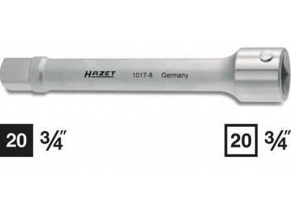 Prodloužení 1017-8 Hazet