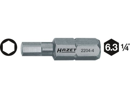 Nástavce (bity) 2204-6 Hazet