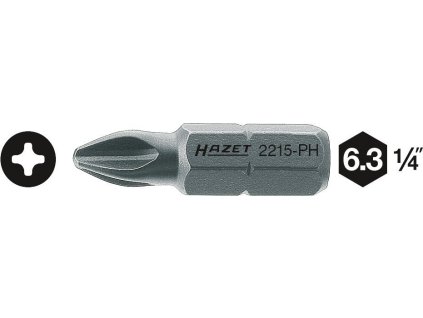 Nástavce (bity) 2215-PH3 Hazet