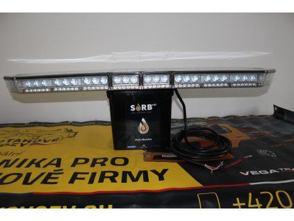 INIFINITY-S Lightbar 1160 mm, 66LED, 12V, AMBER with e-SRC control unit