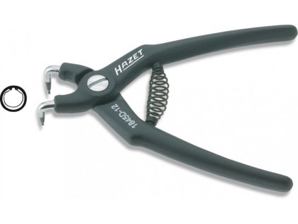Vnější zahnuté kleště na pojistné kroužky 170 mm (1845D-19) - HA048779