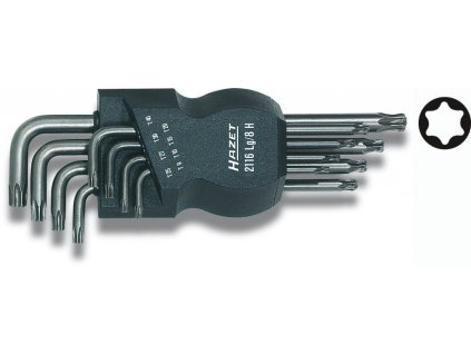 Sada úhlových šroubováků TORX® 2116LG/8H Hazet (HA051519)