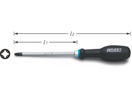Šroubovák křížový 03-PZ2 Hazet - HA077649
