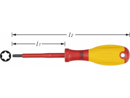 Elektrikářský šroubovák TORX - 810VDE-T20 - HA174416